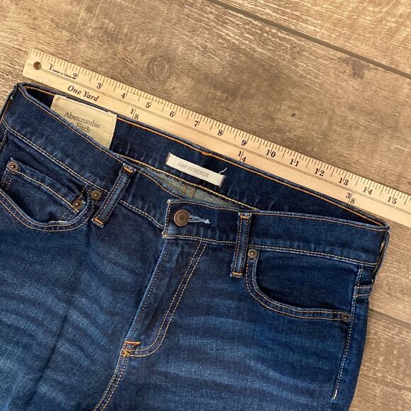 NWOT ABERCROMBIE Slim Straight Jeans 30 X 30 - Picture 4 of 9